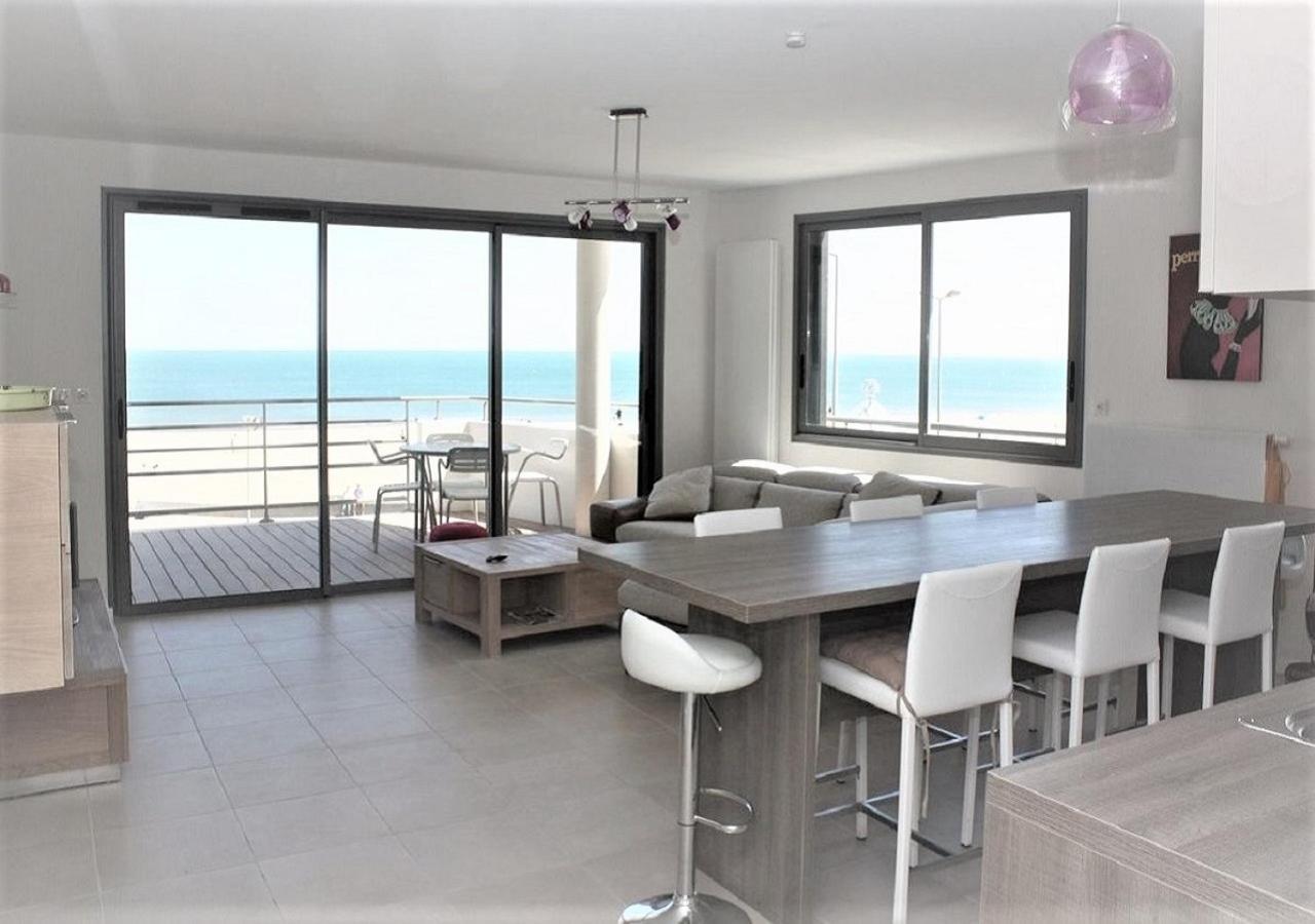 La Perle Marine, Luxe Et Raffinement, Appartement T4 Front De Mer 나르본 외부 사진